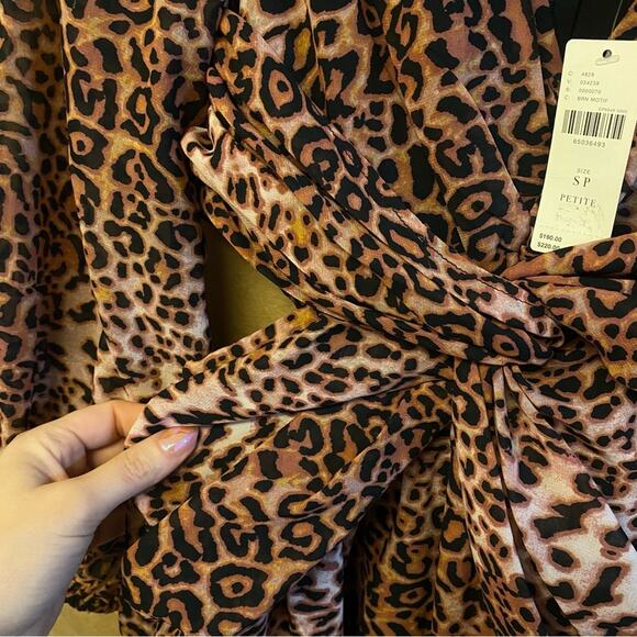 NEW Anthropologie Ranna Gill leopard print dress - Picture 7 of 12